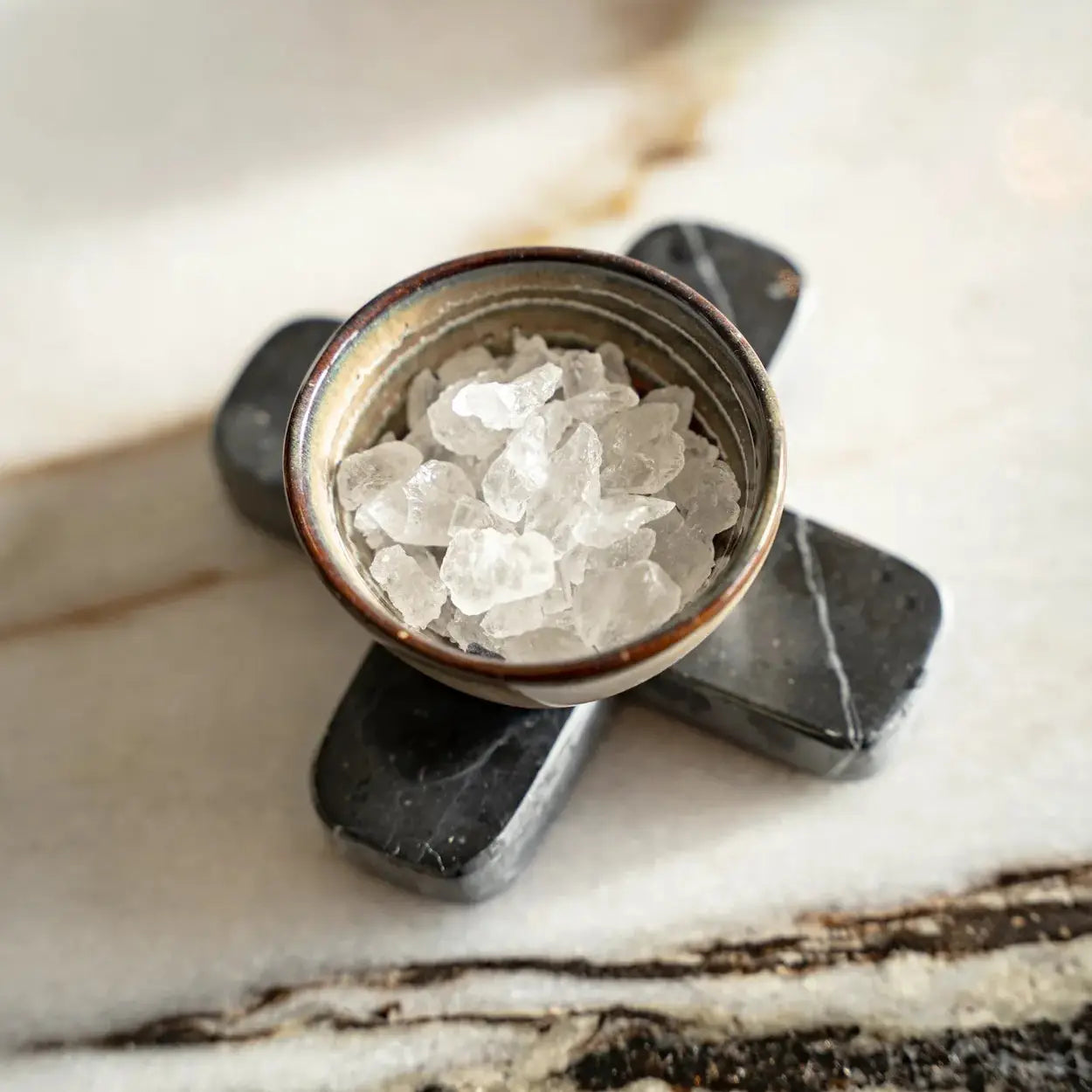 Bazar Bizar Untersetzer Marmor Schwarz