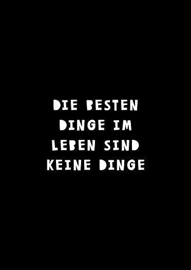 LITNB Postkarte Dinge Schwarz