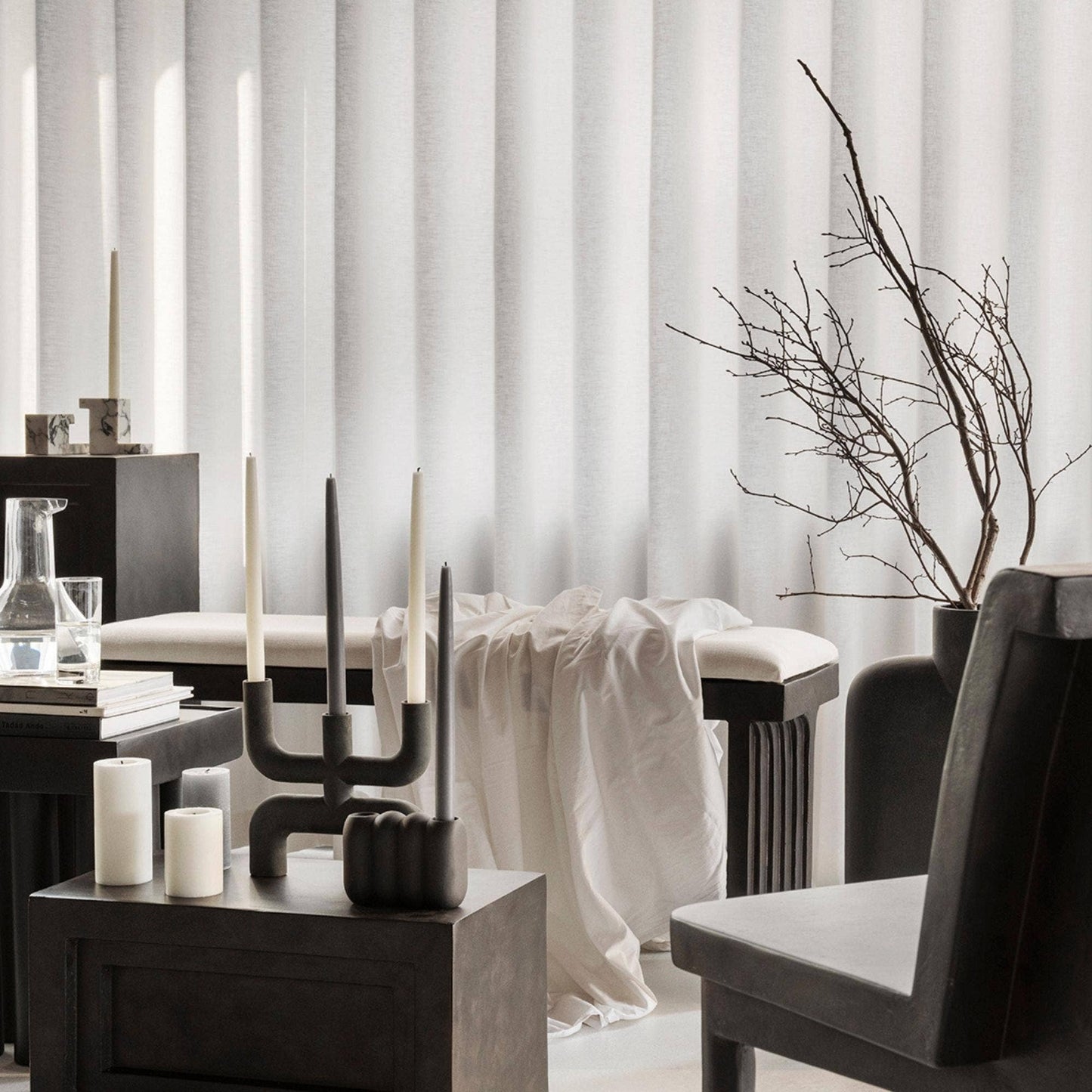 101 Cph Kerzenhalter Cobra Schwarz