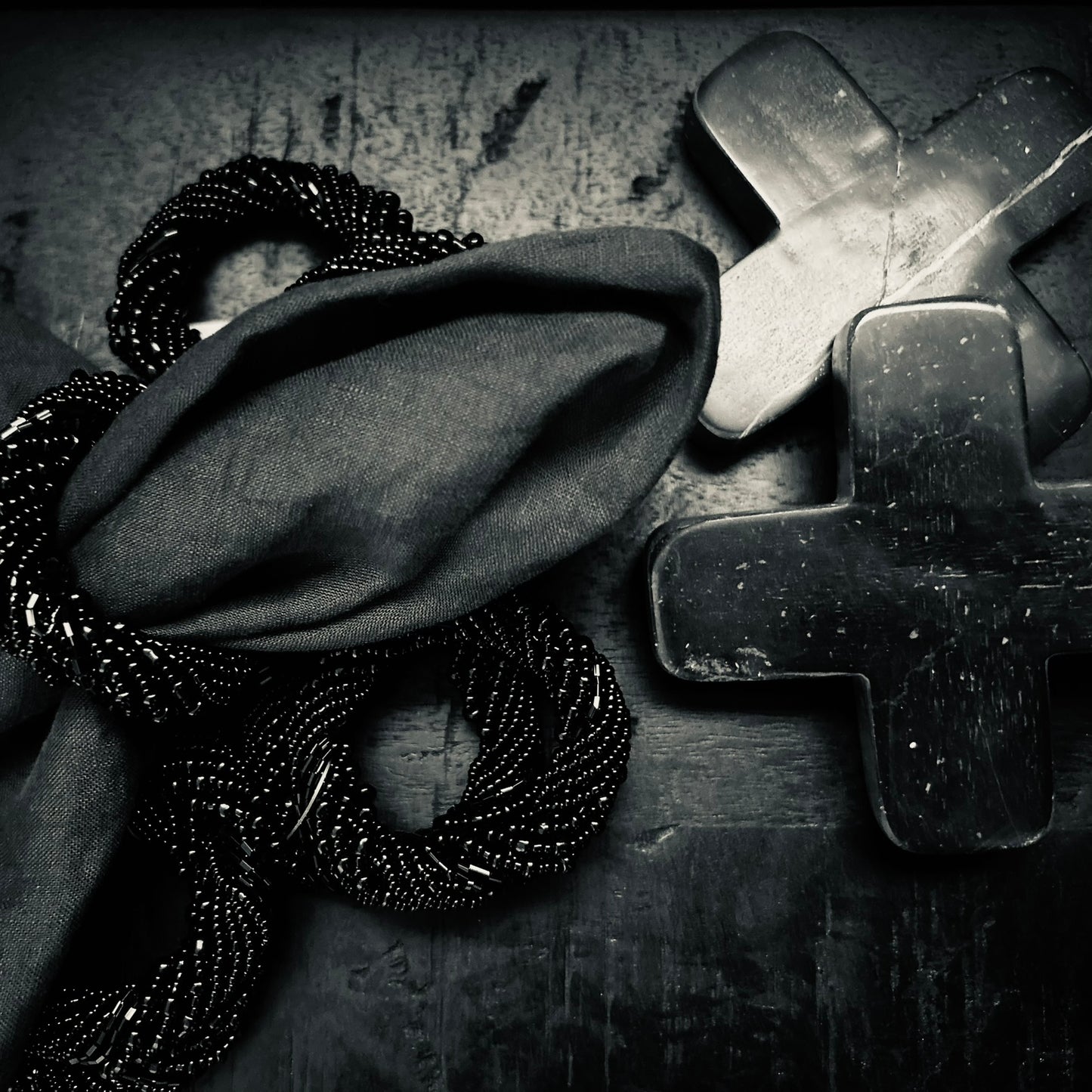 Bazar Bizar Serviettenring (4-er Set) Schwarz