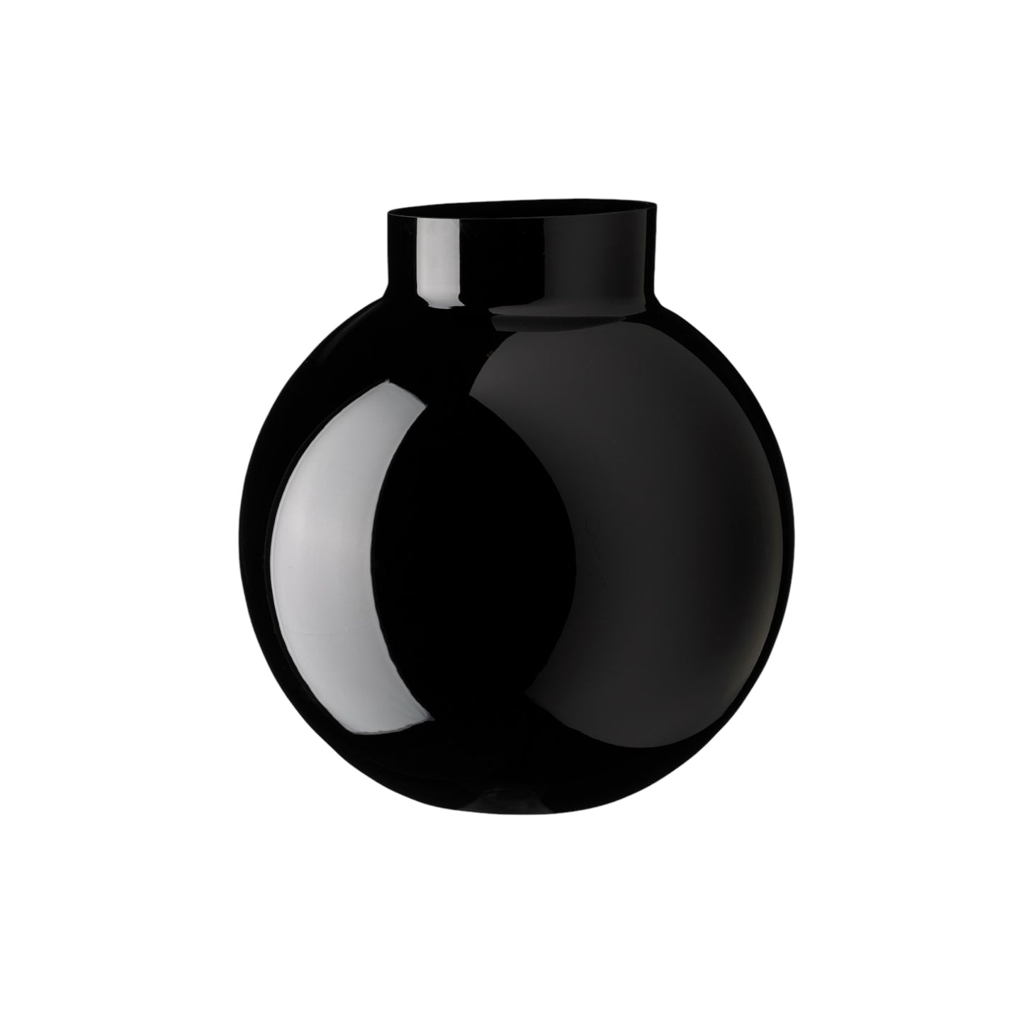 Wikholm Vase Bubblan Schwarz