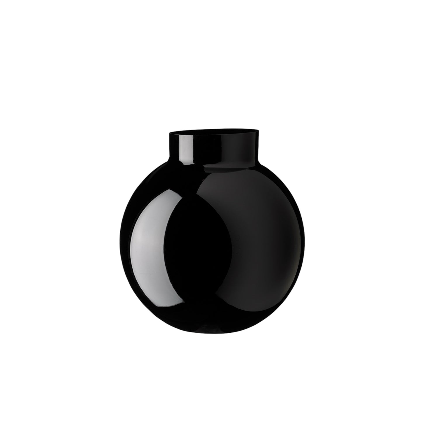 Wikholm Vase Bubblan Schwarz
