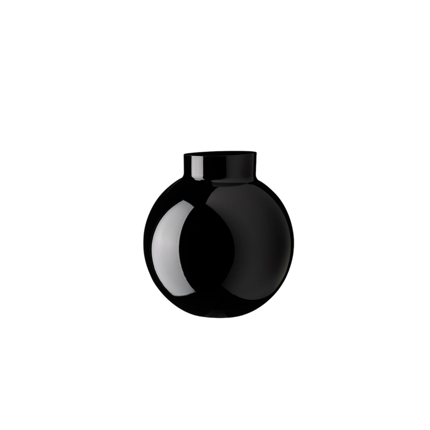 Wikholm Vase Bubblan Schwarz