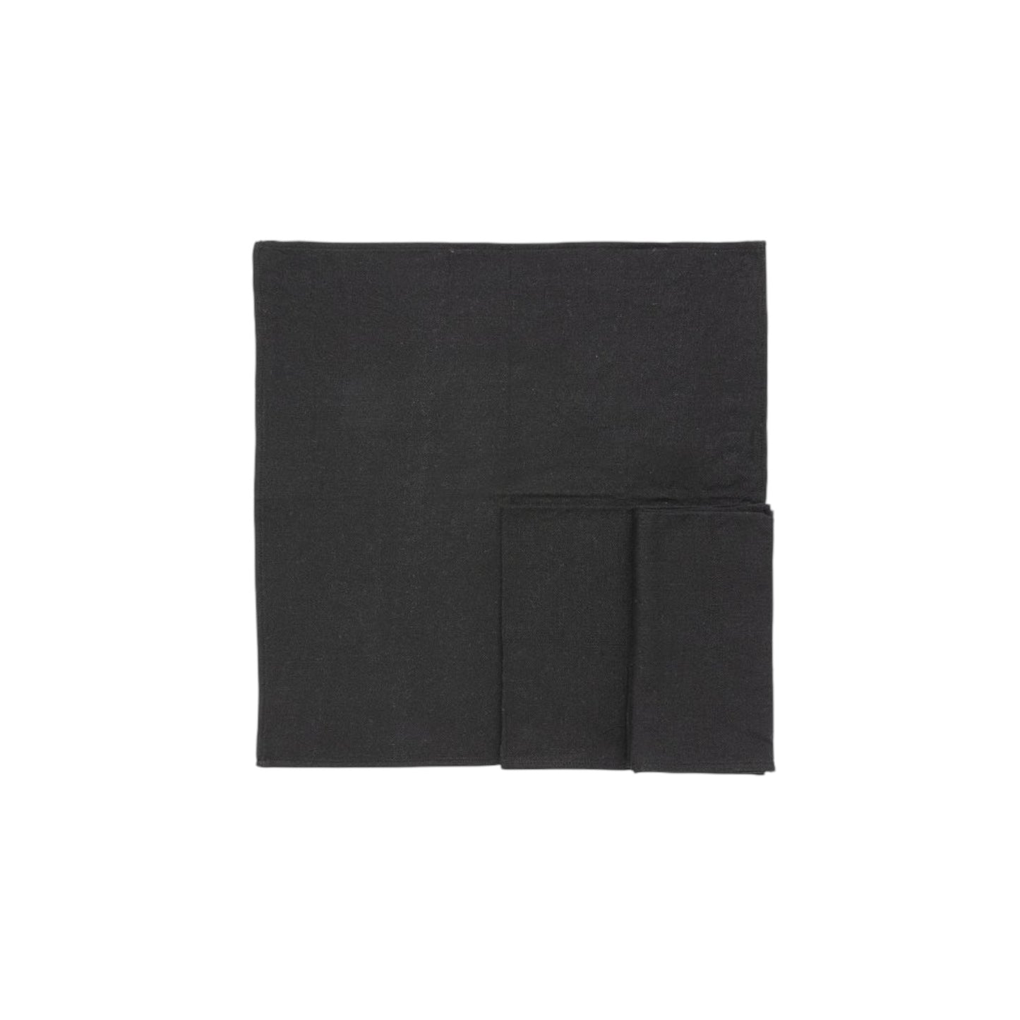 Originalhome Servietten (4-er Set) Schwarz