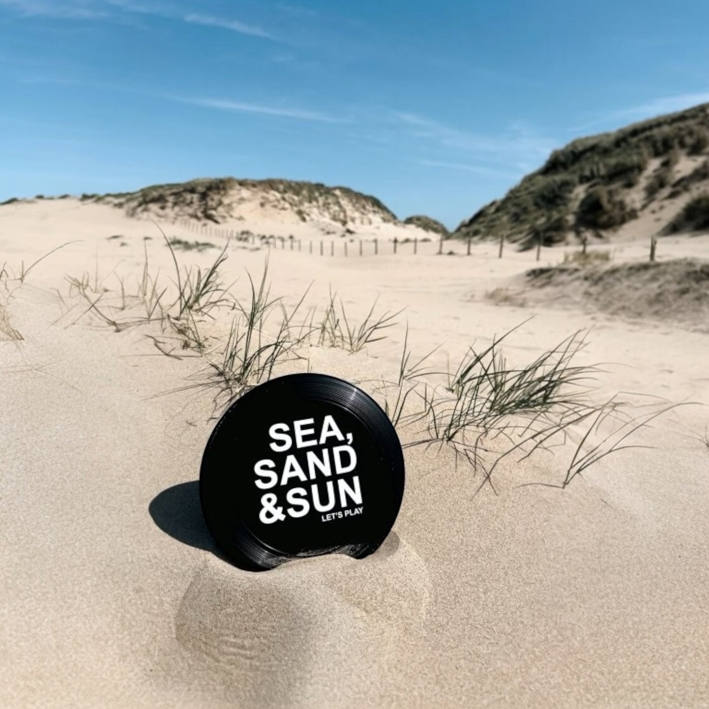 Frisbee Sea, Sand & Sun Schwarz