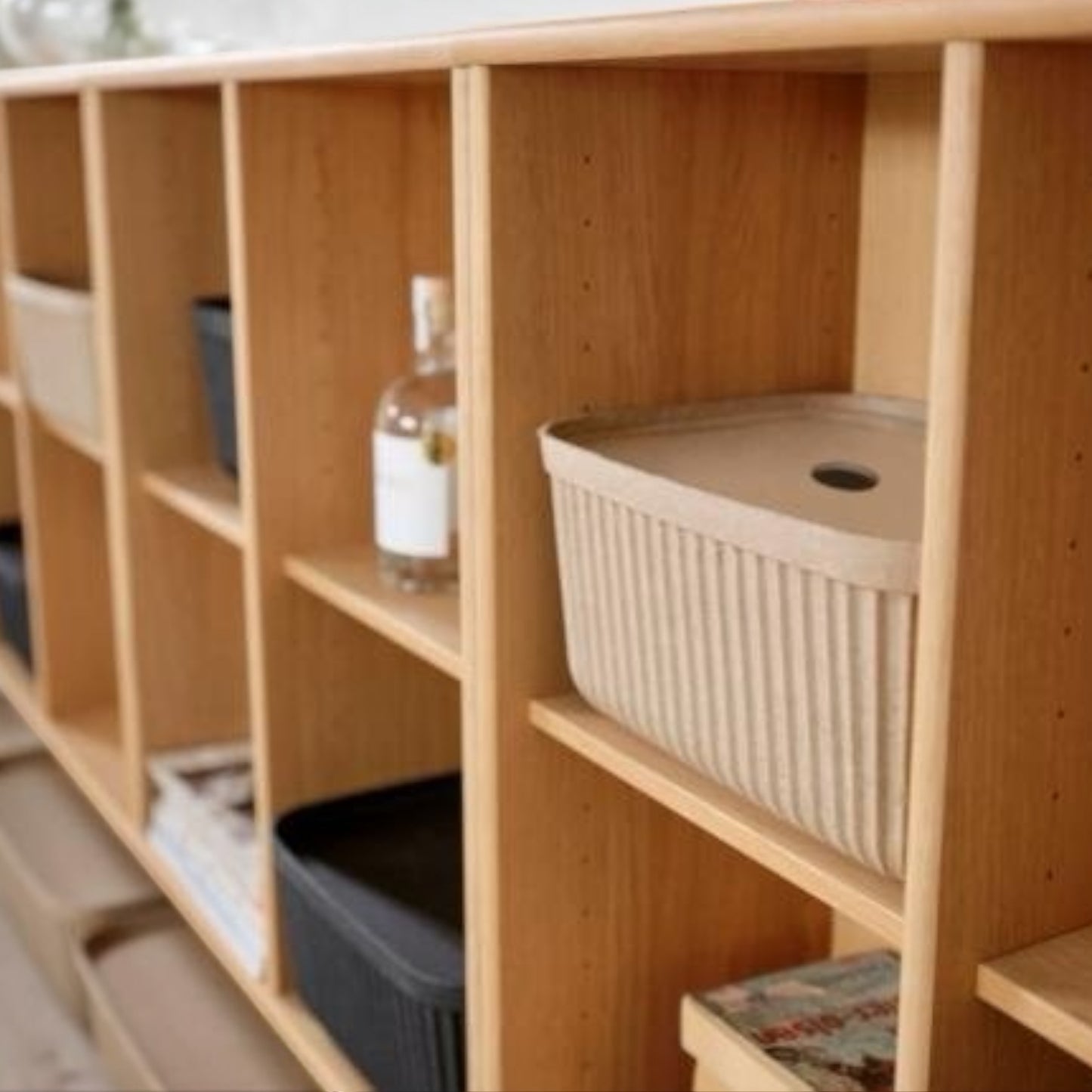 Zone Aufbewahrungs-box (2-er Set) Pulp S Schwarz