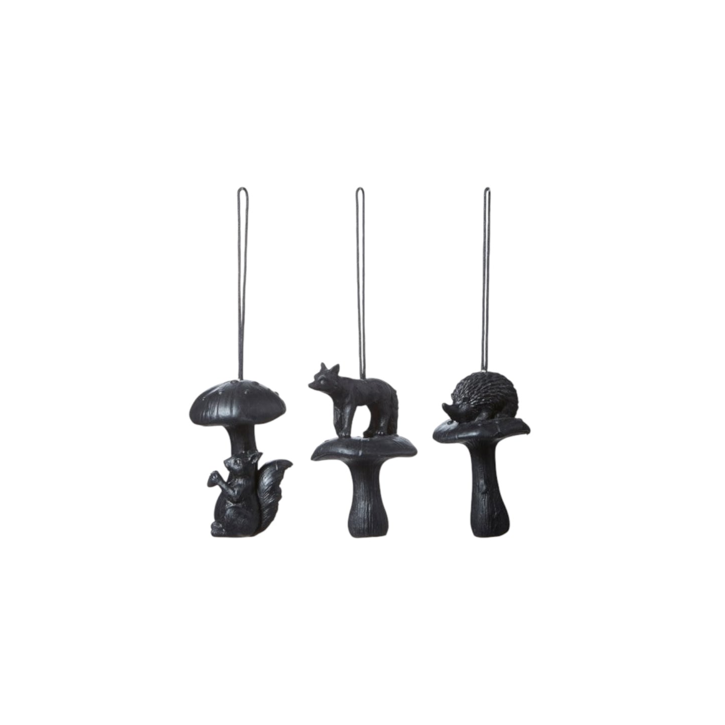 Wikholm Hänger Dora (3-er Set) Schwarz
