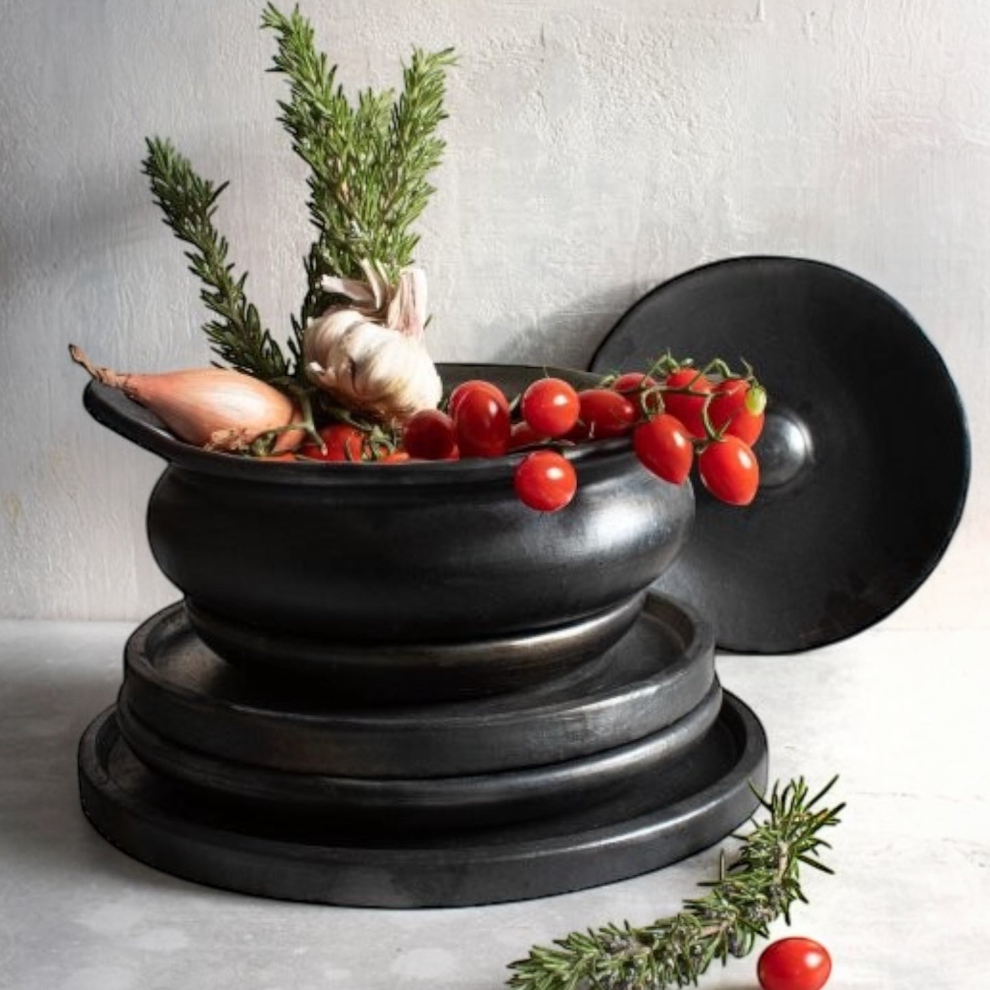 Bazar Bizar Burned tiefer Teller M Schwarz