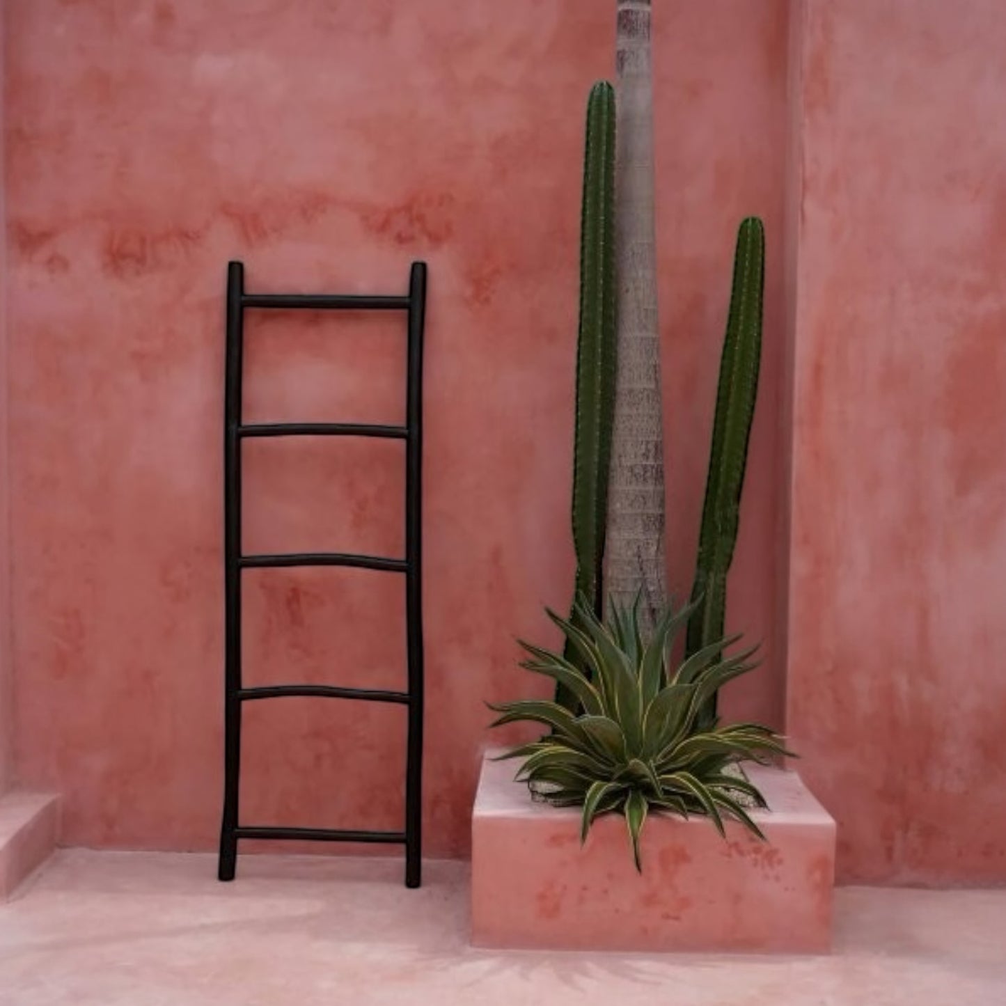 Bazar Bizar Tulum-Leiter Schwarz
