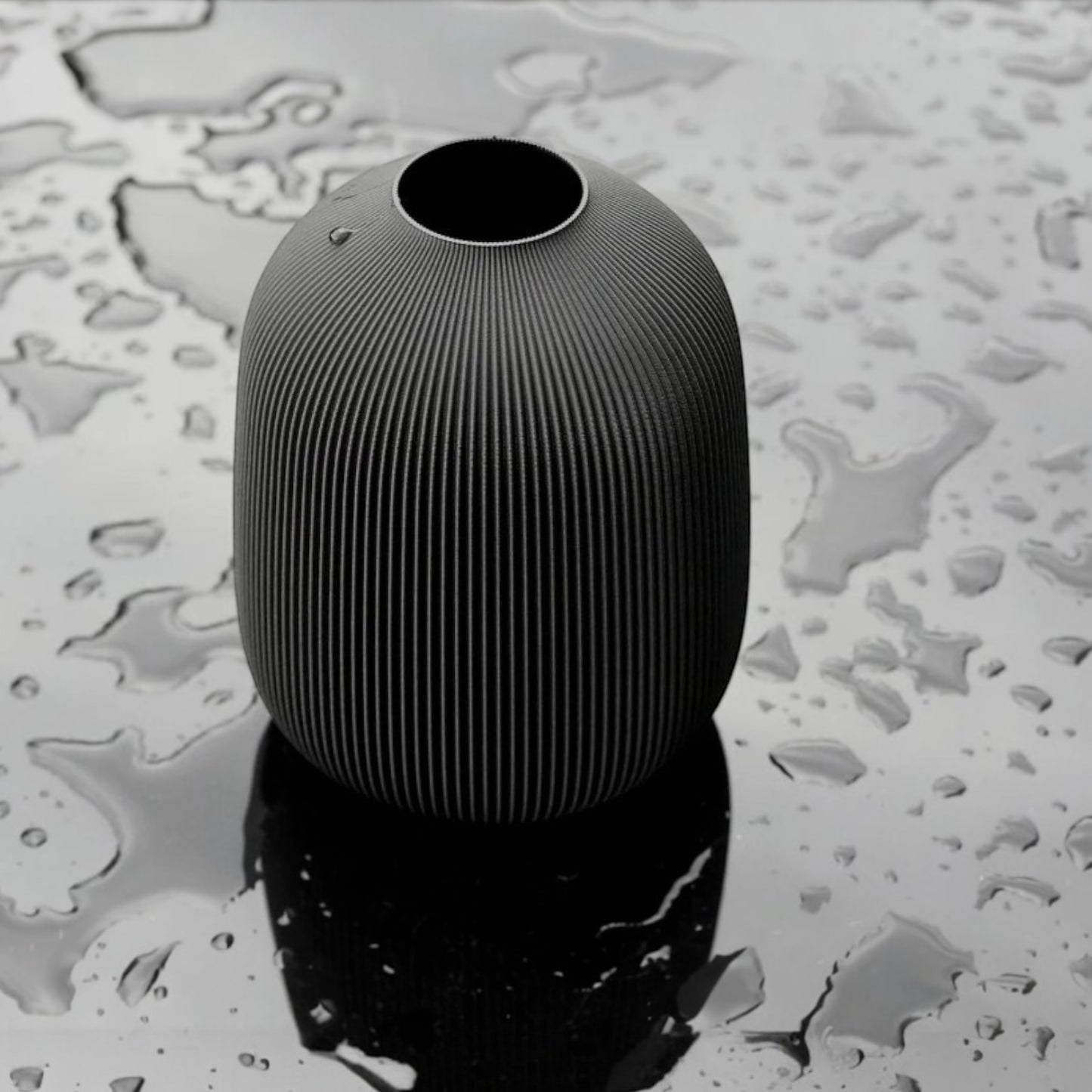 Vanessa Hartz Vase 3D Schwarz