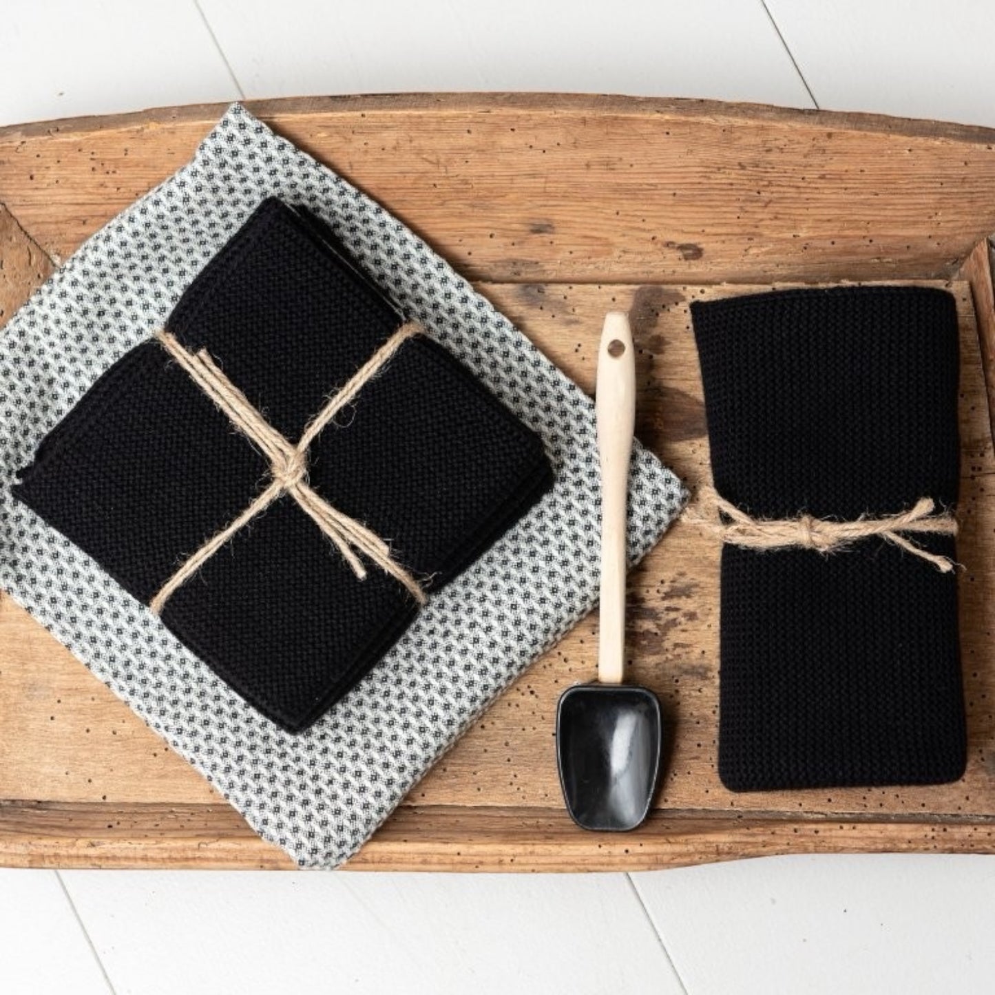 Solwang Wischtuch BIO (3-er Set) Schwarz