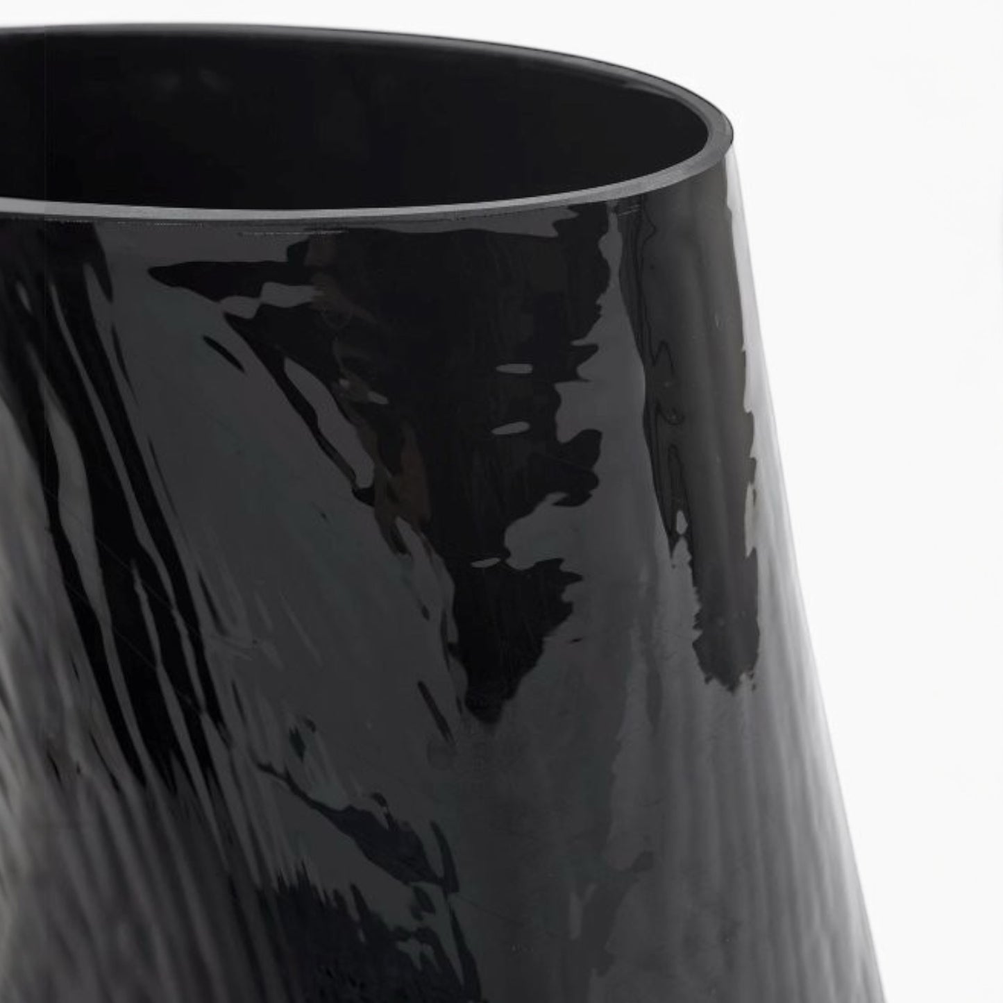 SERAX Vase mit Glasröhrchen 03 Schwarz