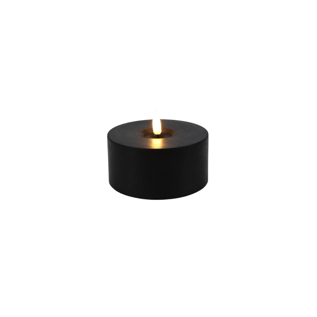 Countryfield Stumpenkerze 7,5 LED Schwarz