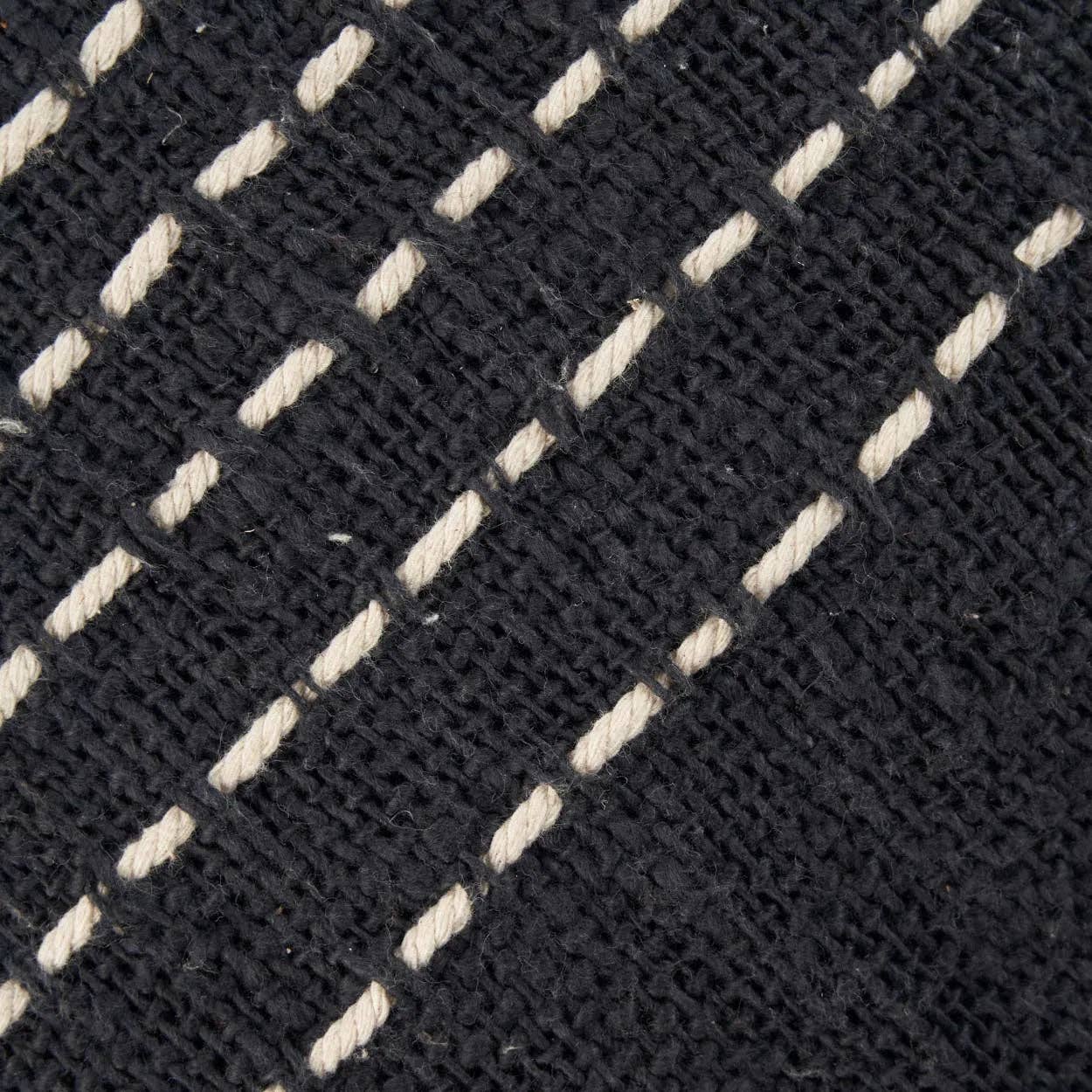 Bazar Bizar Kissenbezug Drizzle Schwarz