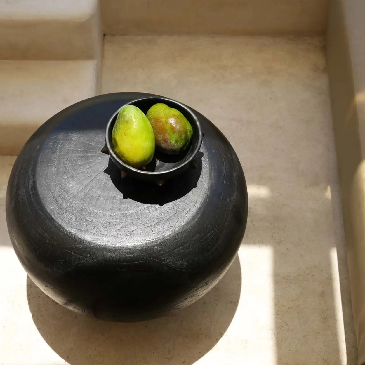 Bazar Bizar Burned Schale Schwarz