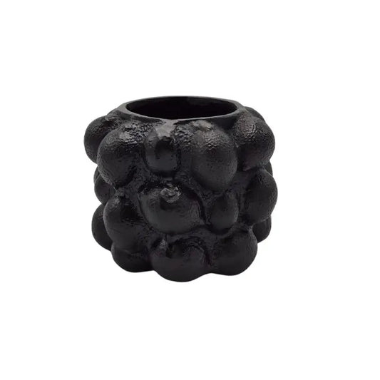 ADC Vase Zitrone Schwarz