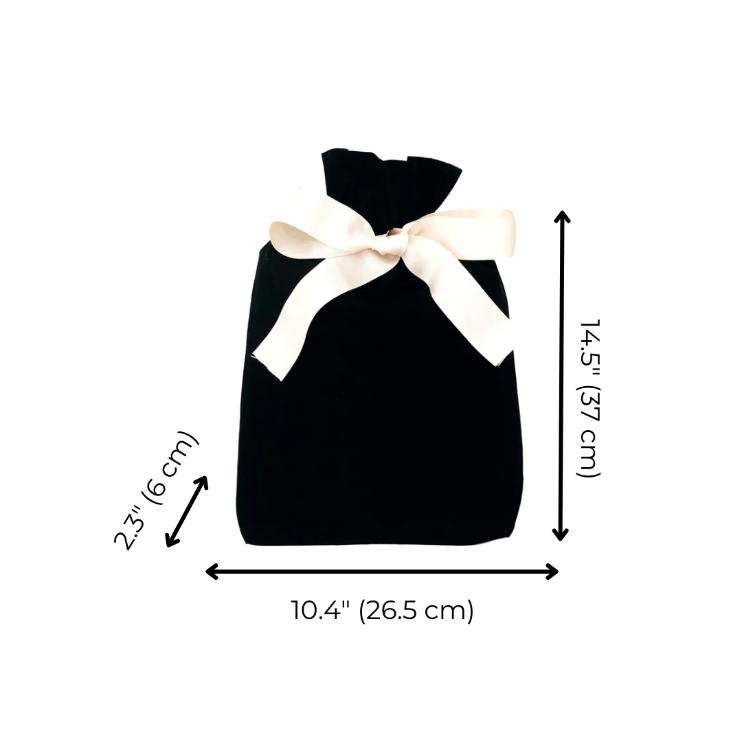 Bag-all Europe - Geschenktüte Schwarz Medium