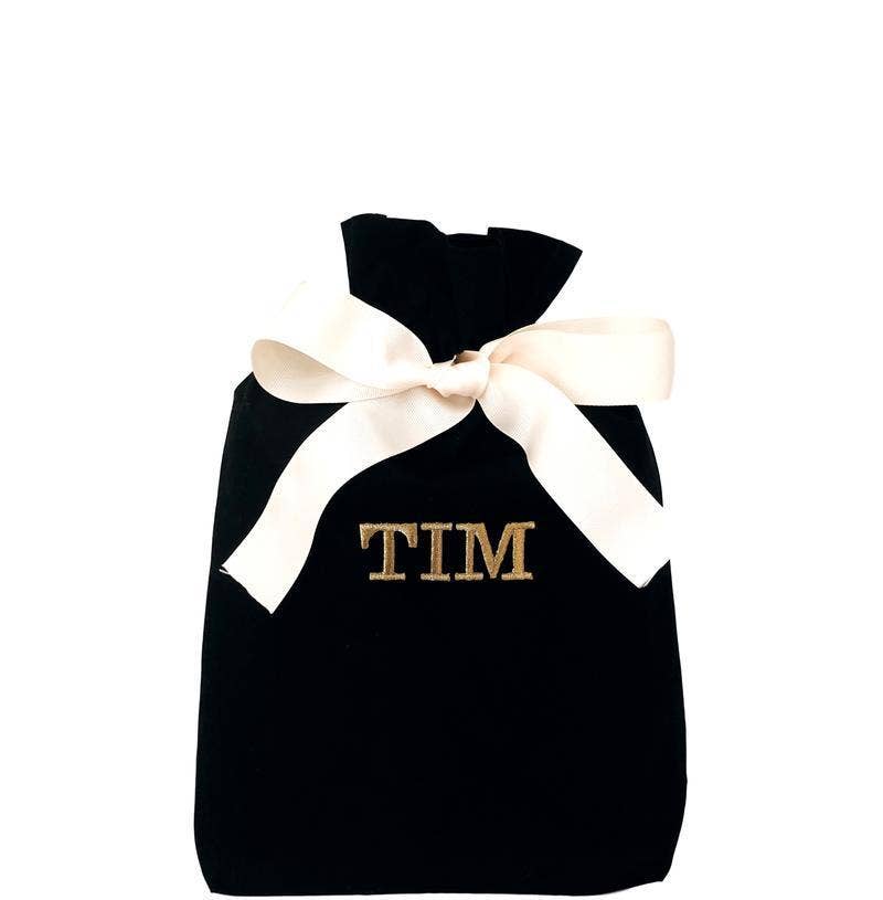Bag-all Europe - Geschenktüte Schwarz Medium