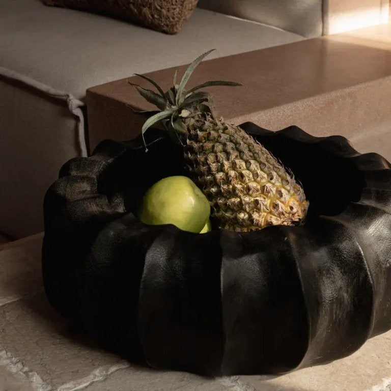 Bazar Bizar Die Kuro Kabocha Schüssel Schwarz