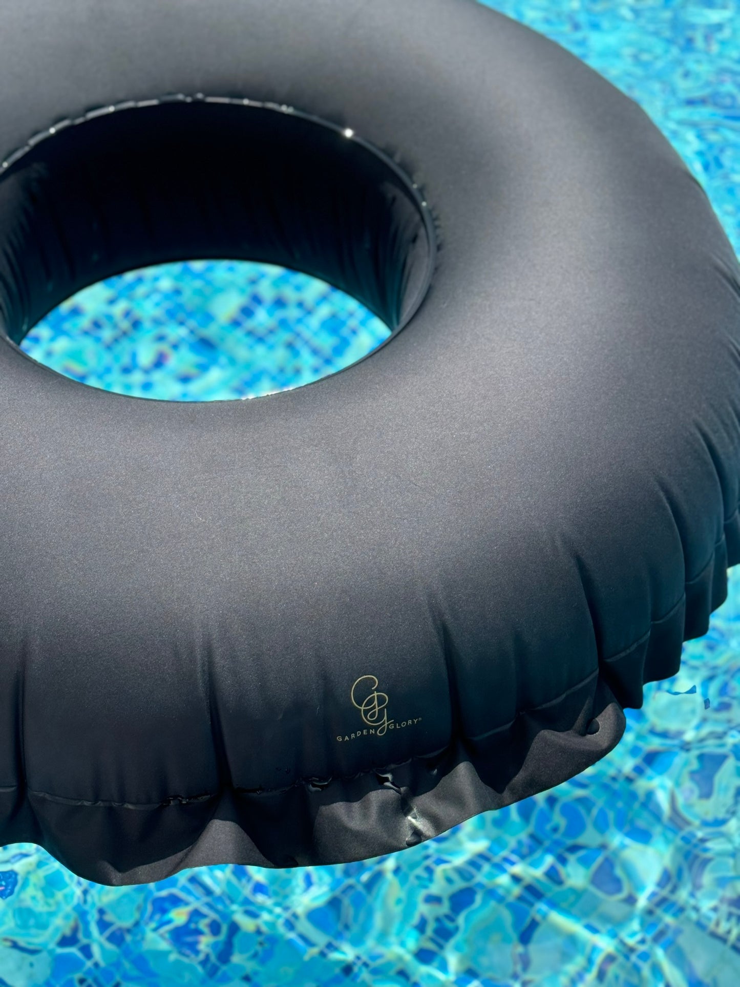 Garden Glory Schwimmring Schwarz