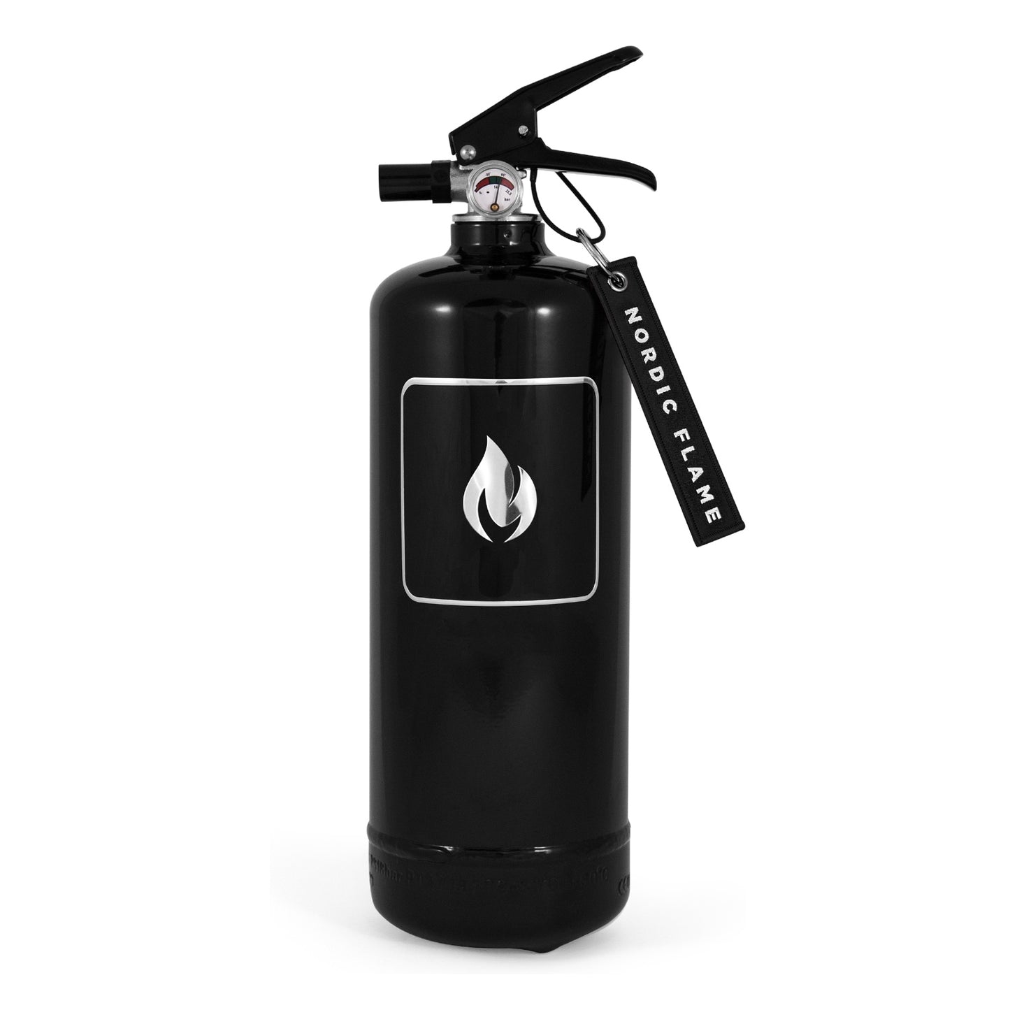 Nordic Flame Feuerlöscher Classic 2 kg Schwarz