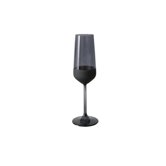 Boltze Sektglas Moluna Schwarz