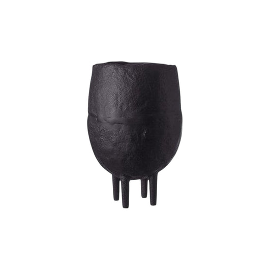 Wikholm Pot Naira m. Füssen Schwarz