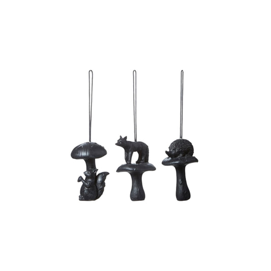 Wikholm Hänger Dora (3-er Set) Schwarz