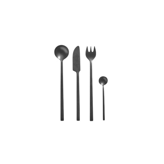 SERAX Besteck La Mère (4-er Set) Schwarz