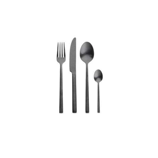SERAX Besteck Pure (4-er Set) Schwarz