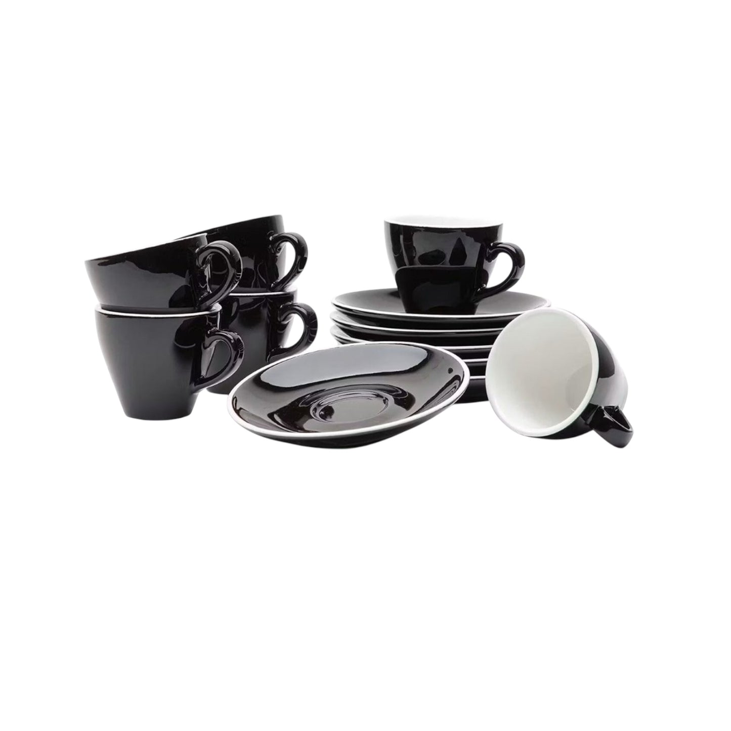 WAS Espresso Tasse Italia Black