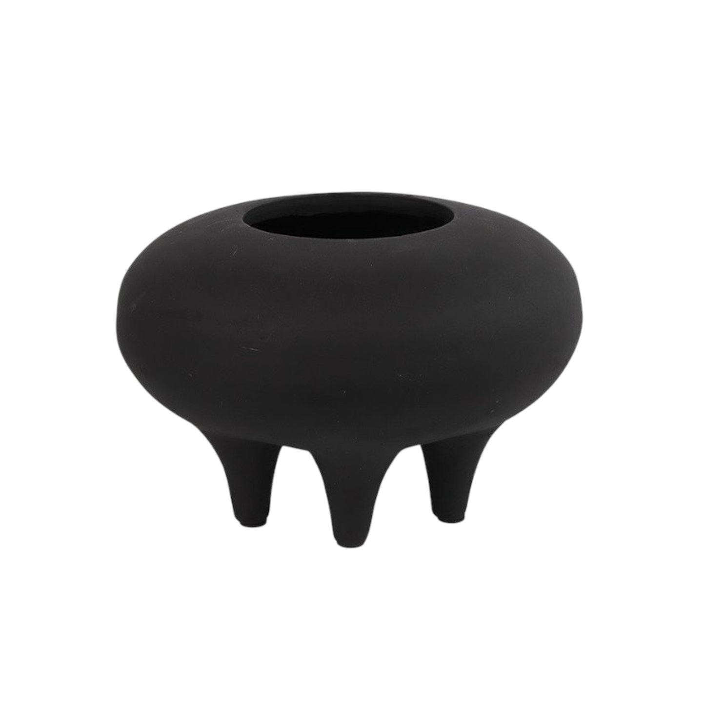 Decostar Blumentopf Evia L Schwarz