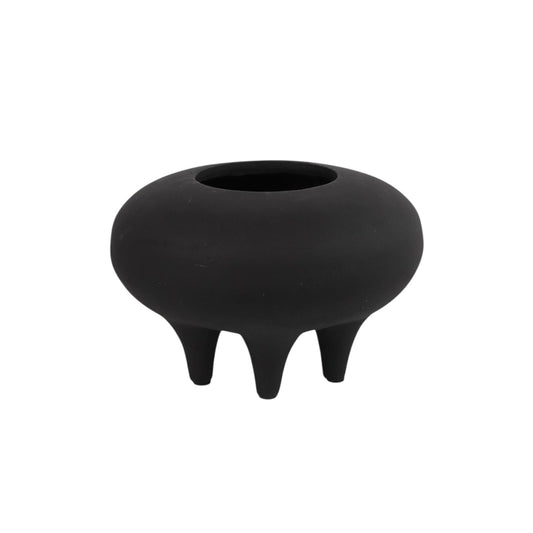 Decostar Blumentopf Evia S Schwarz