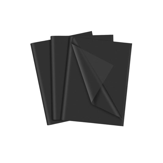 Seidenpapier Schwarz