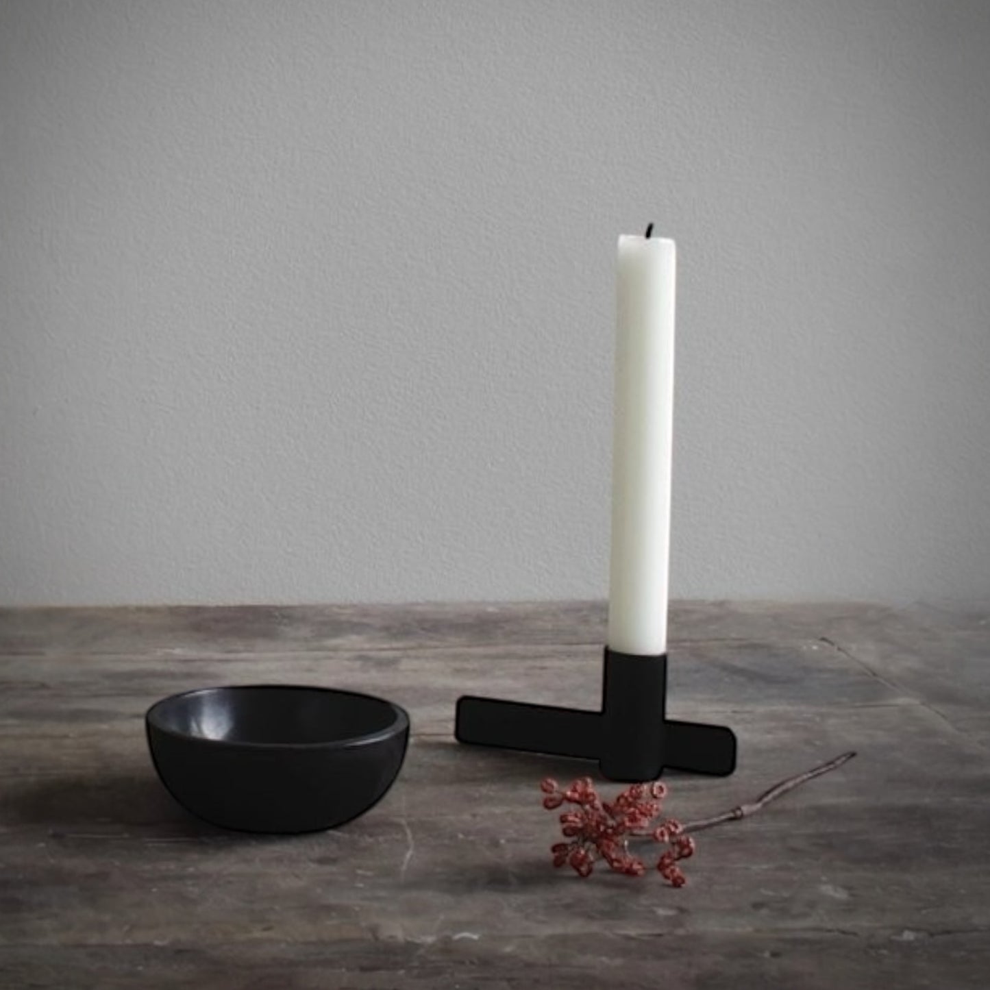 Nordstjerne Kerzenständer Simple Schwarz