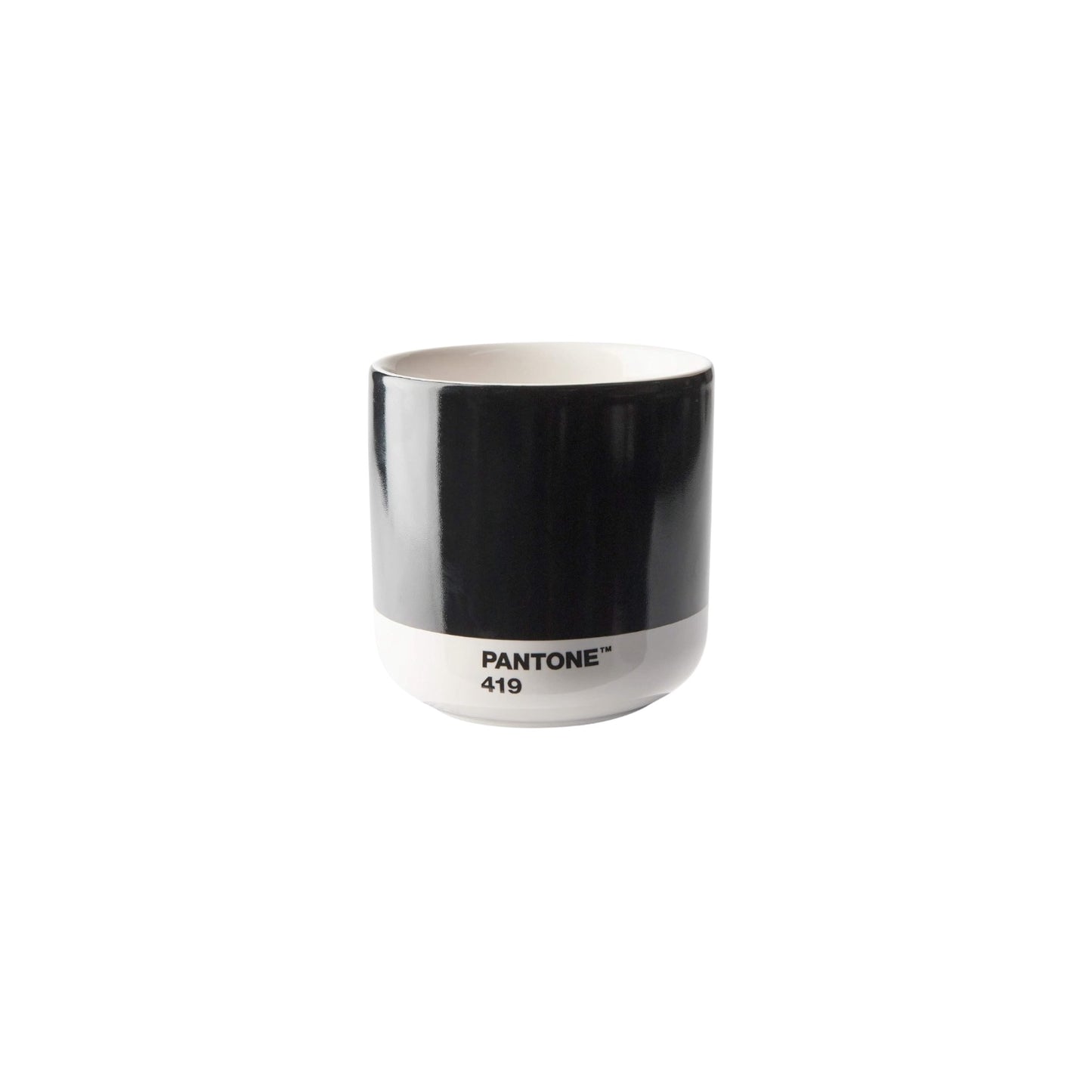 PANTONE Thermobecher Espresso Schwarz 419