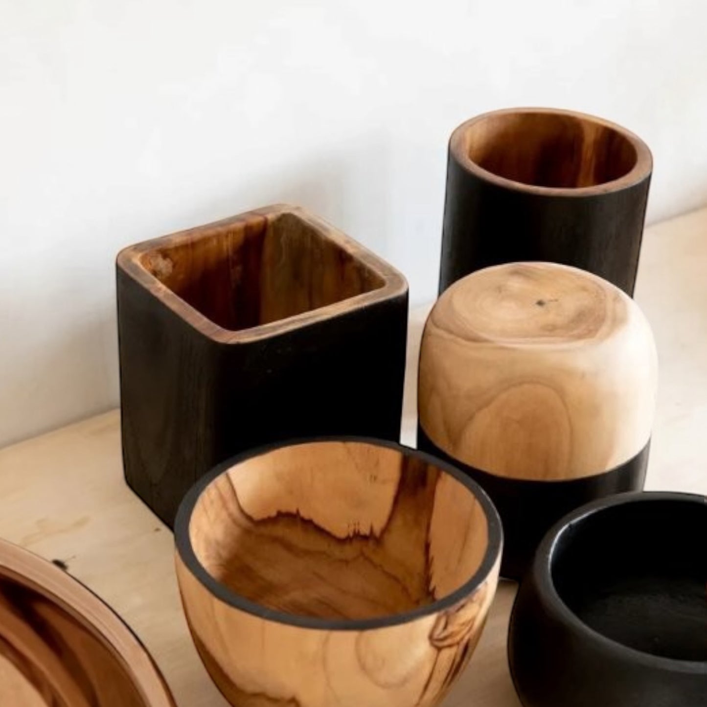 Bazar Bizar Bondi Vase Schwarz