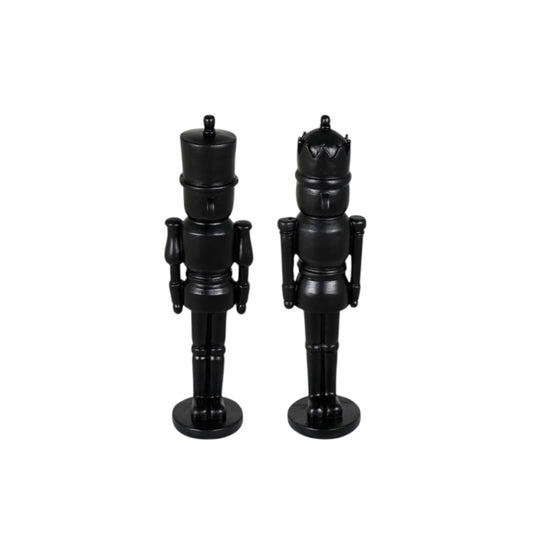 Kaheku Figur Kurt Nussknacker (2-er Set) Schwarz