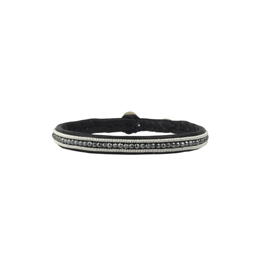 saami crafts® Armband Schwarz ESW002