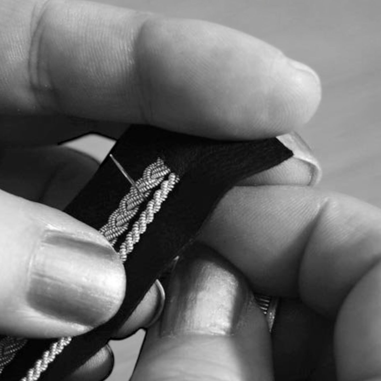 saami crafts® Armband Schwarz AZV051