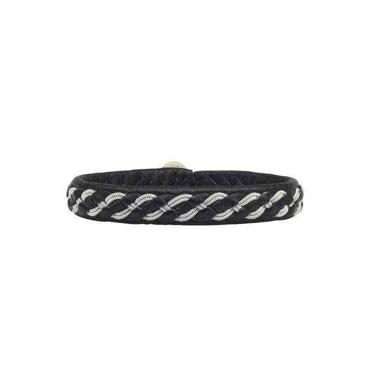 saami crafts® Armband Schwarz AL011