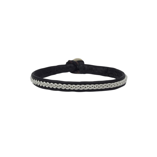 saami crafts® Armband Schwarz AZ001