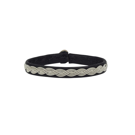 saami crafts® Armband Schwarz AZ039
