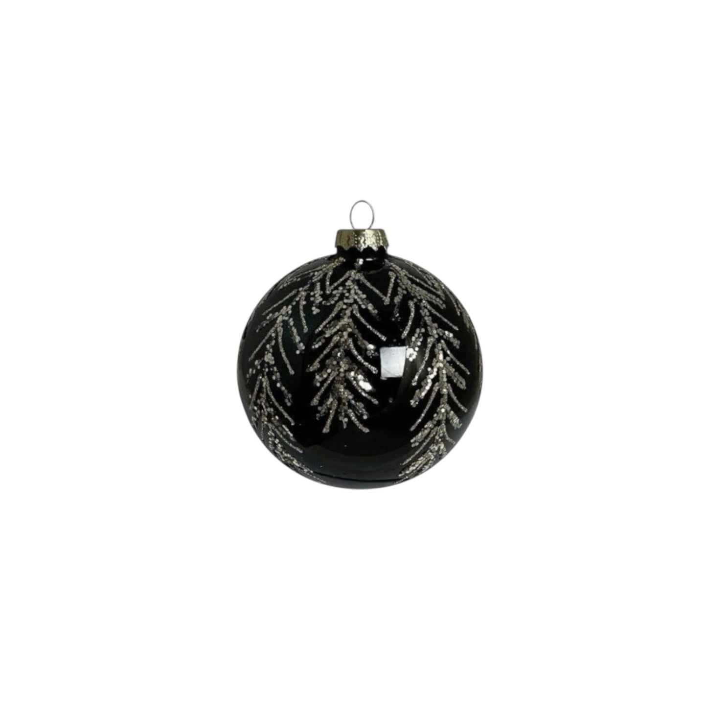Kaheku Weihnachtskugel Paras Schwarz