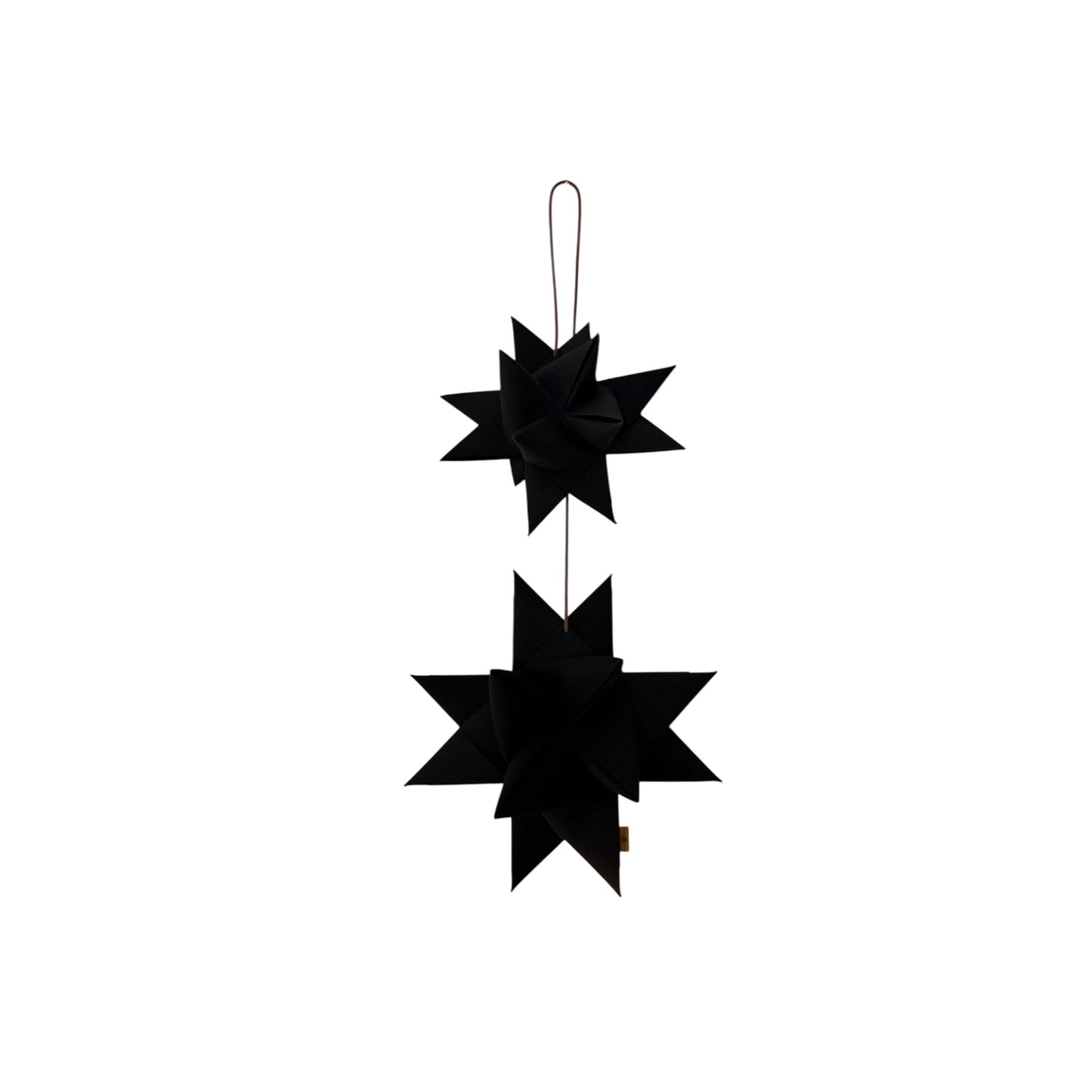 Stjernefabrikken Sterne Türset Canvas (2- er Set) Schwarz