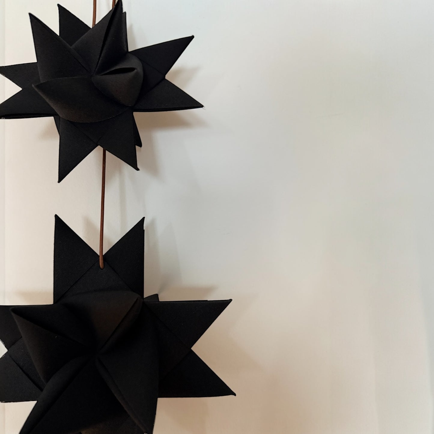 Stjernefabrikken Sterne Türset Canvas (2- er Set) Schwarz