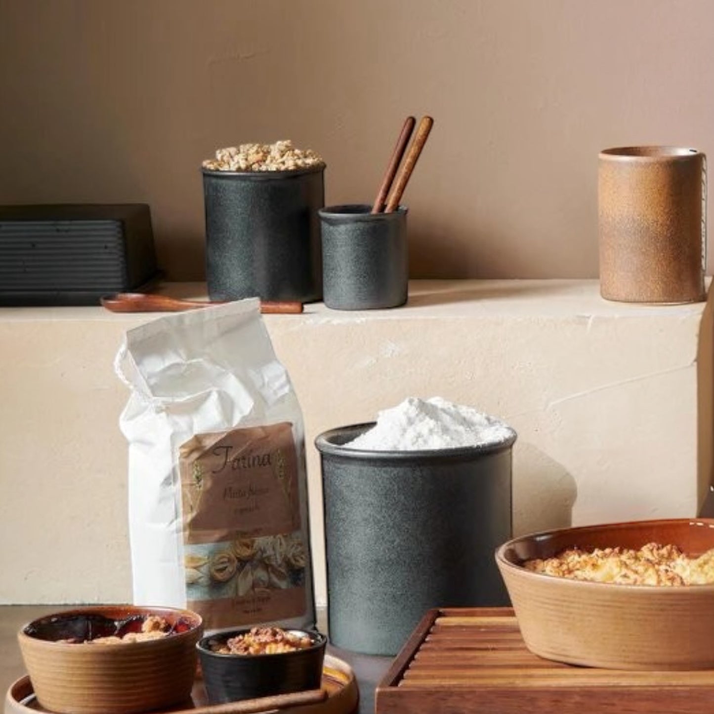 kitchen'art Vorratsdose Schwarz