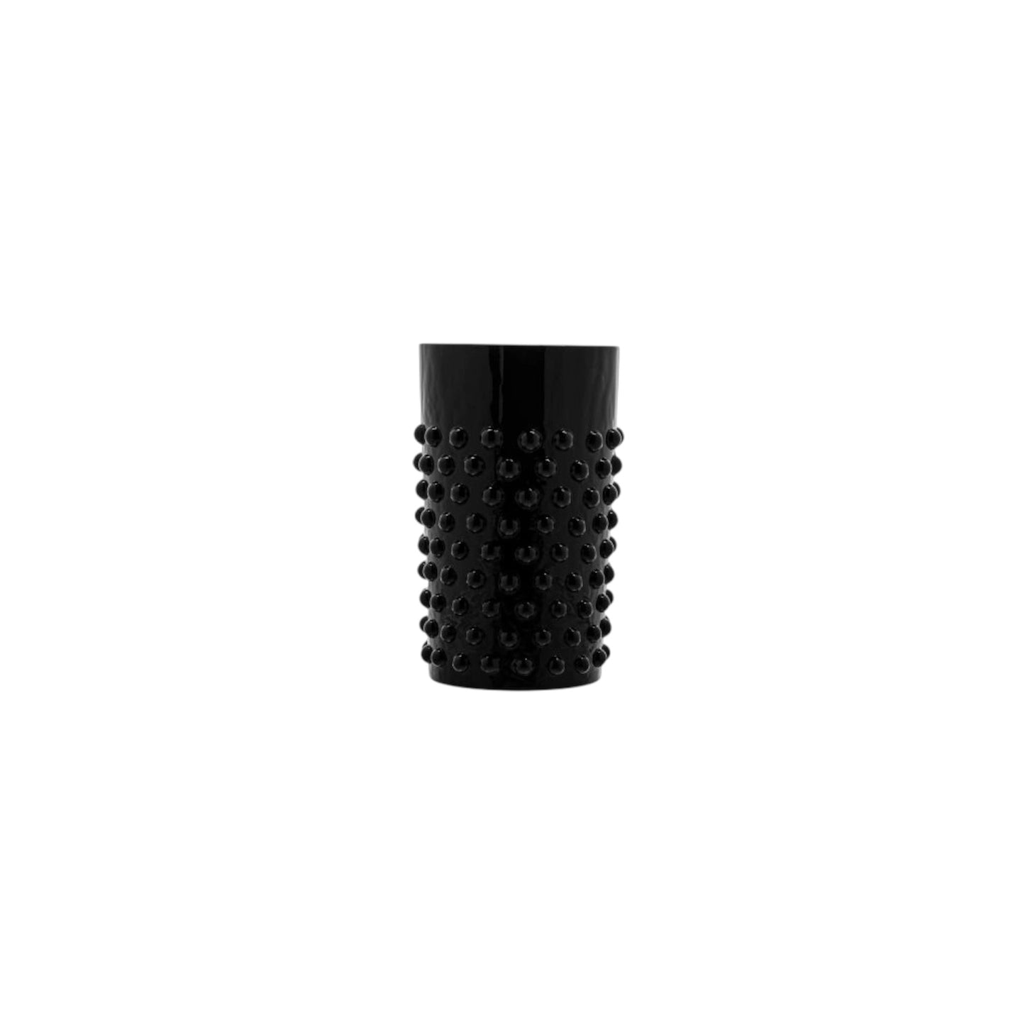 Klimchi Glas Hobnail Schwarz