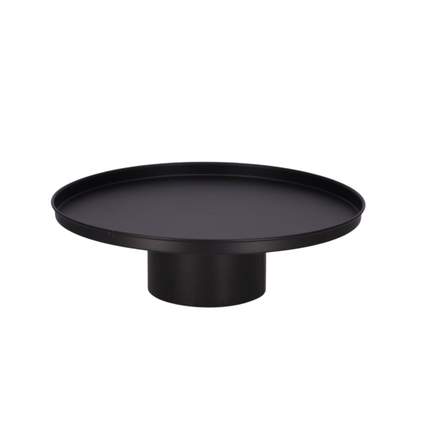 Vosteen Metalltablett Elias auf Fuss Schwarz