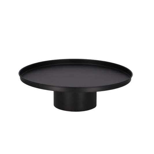 Vosteen Metalltablett Elias auf Fuss Schwarz